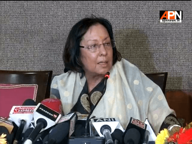 Najma Heptullah stresses on 2-children rule