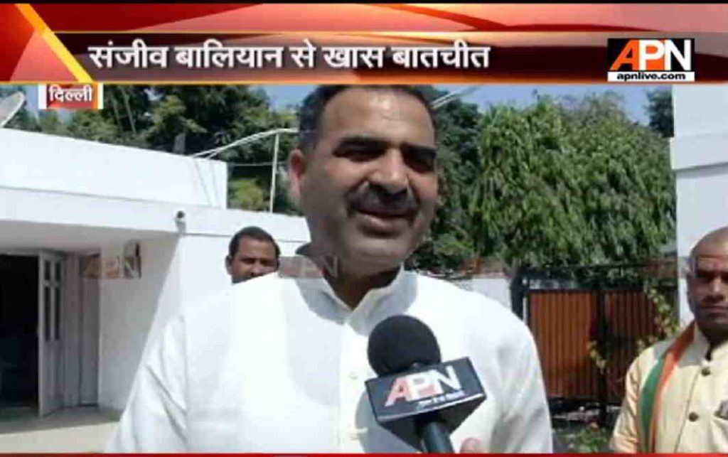 BJP will get a good mandate in UP: Sanjeev Balyan
