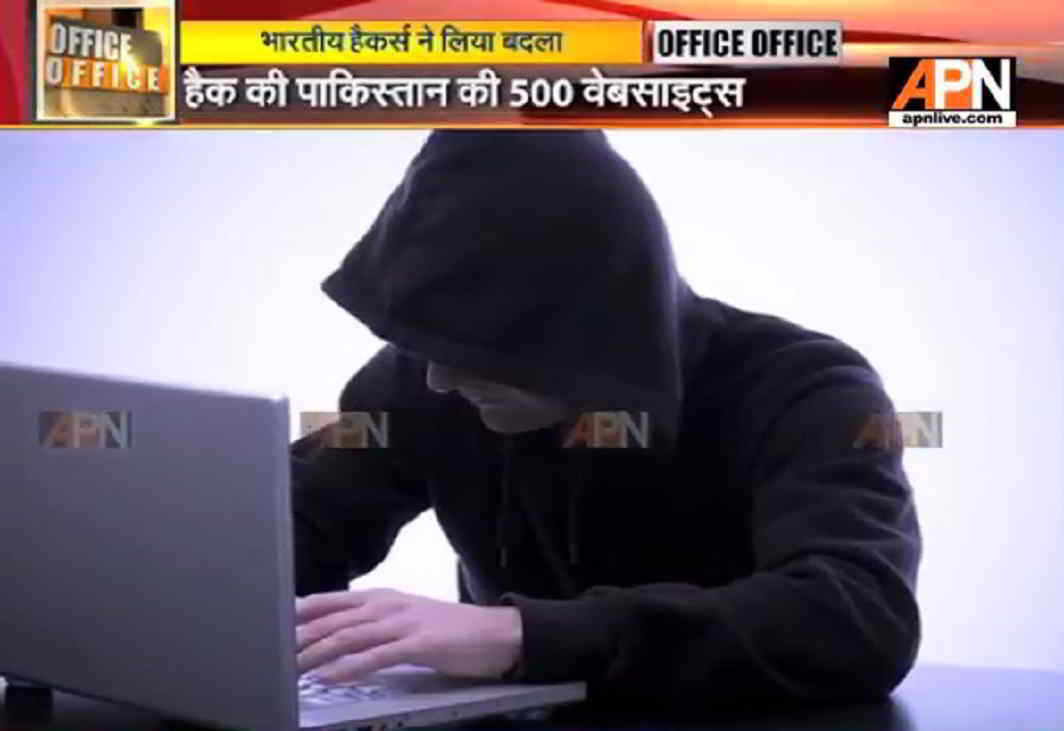 Indian Hacker Group hacks over 500 Pakistani websites