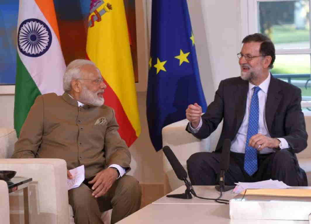 Narendra Modi in Spain