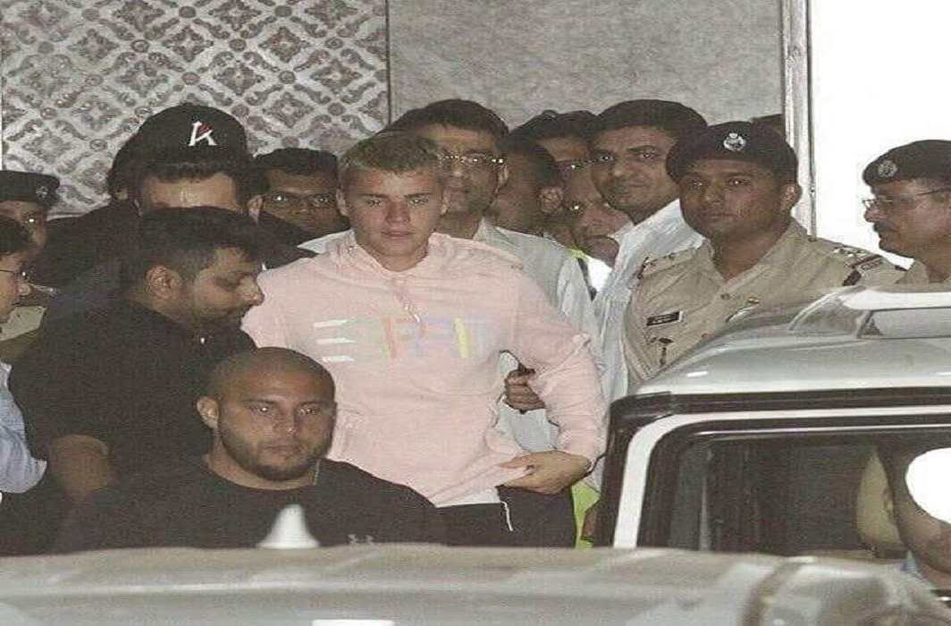 Justin Bieber arrives for maiden India show in India