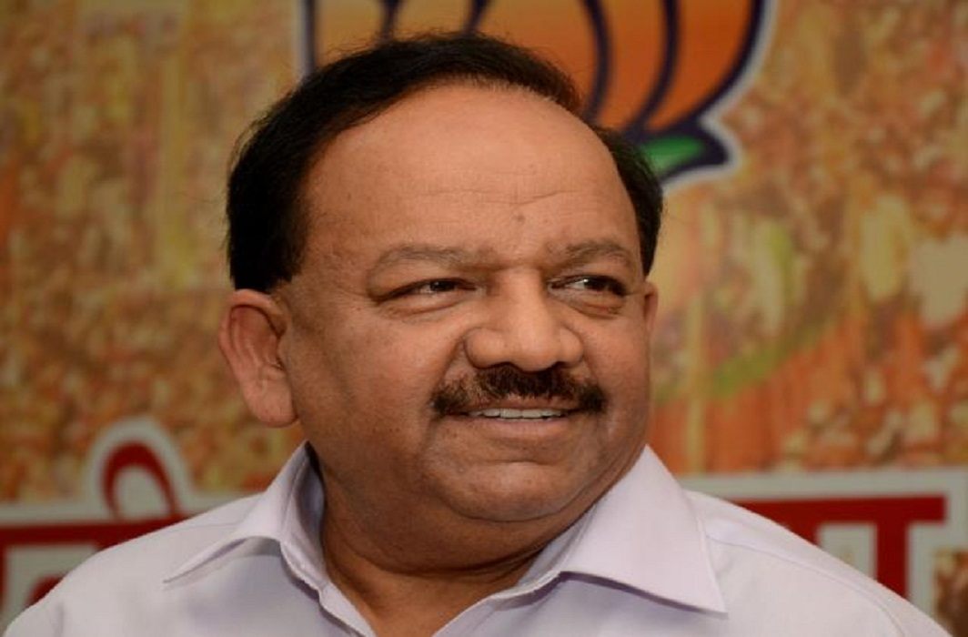 Minister Harsh Vardhan