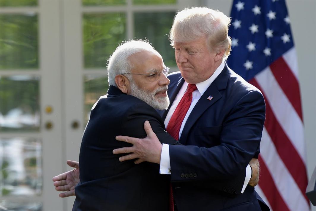 Trump and Modi developed close Chemistry