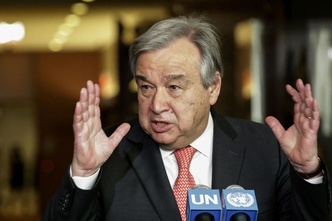 Working for India-Pak talks on Kashmir: UN Chief