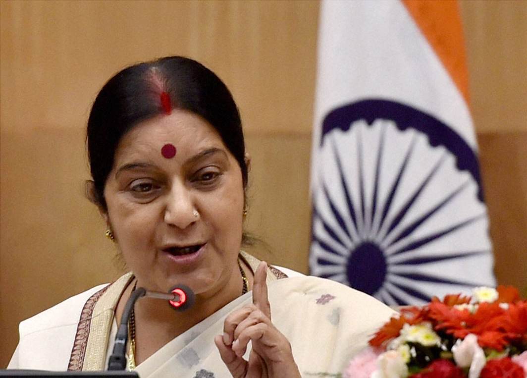 Sushma grants visa to PoK resident, asserts it belongs to India