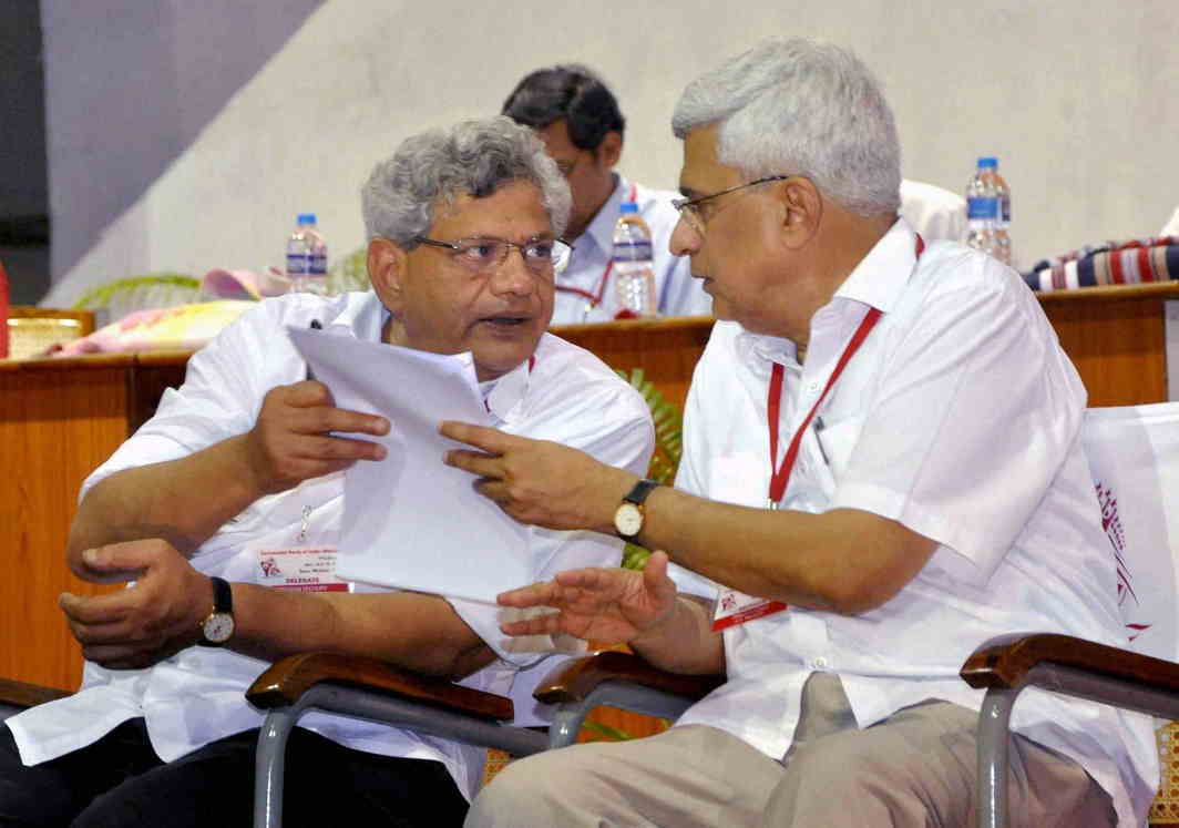 Yechury with Karat