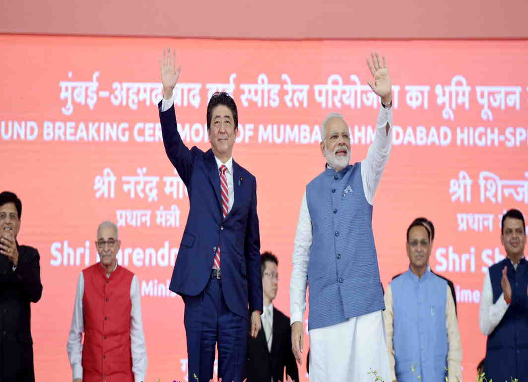 Modi and Abe