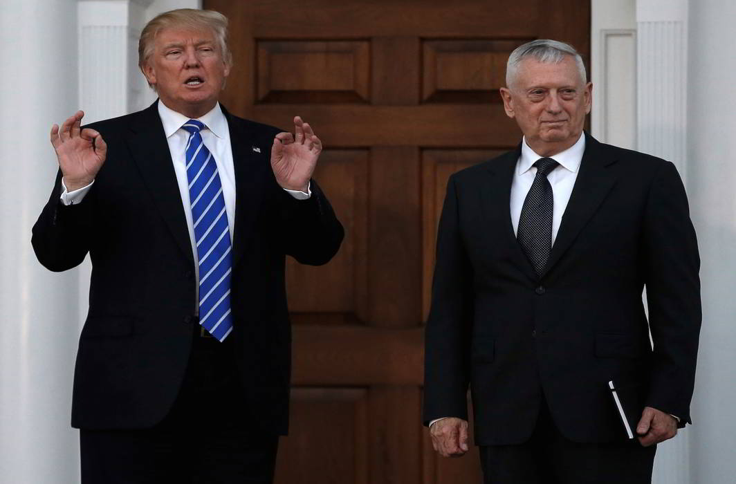 US defence secretary Jim Mattis in New Delhi, to discuss Indo-US defence partnership