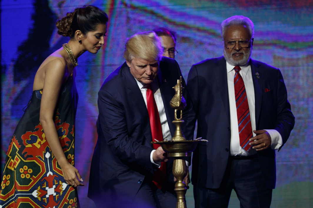 Trump host diwali celebration