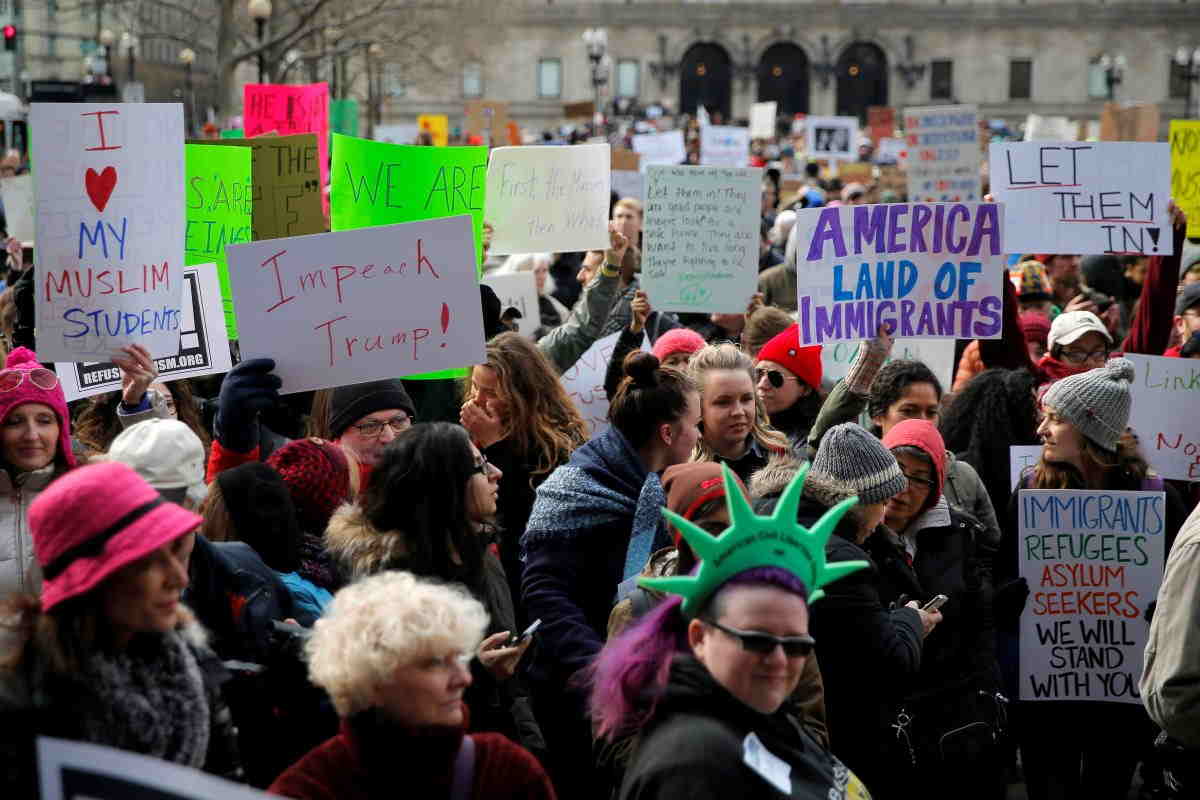 Protest in US