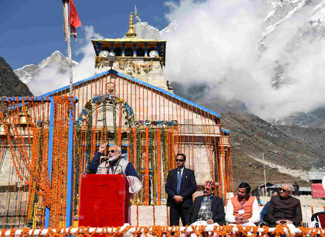 Modi in Kedarnath