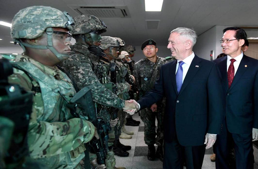 Mattis Favours Diplomacy On North Korea Before Trump Visits The Hotspot