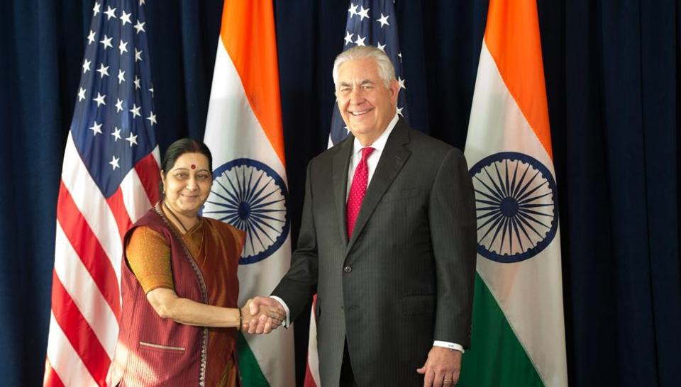 tillerson and sushma