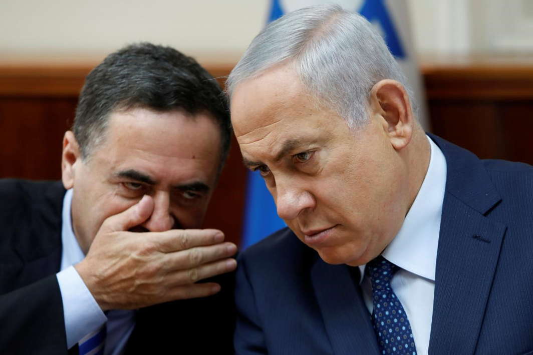 Israel-PM-with-minister