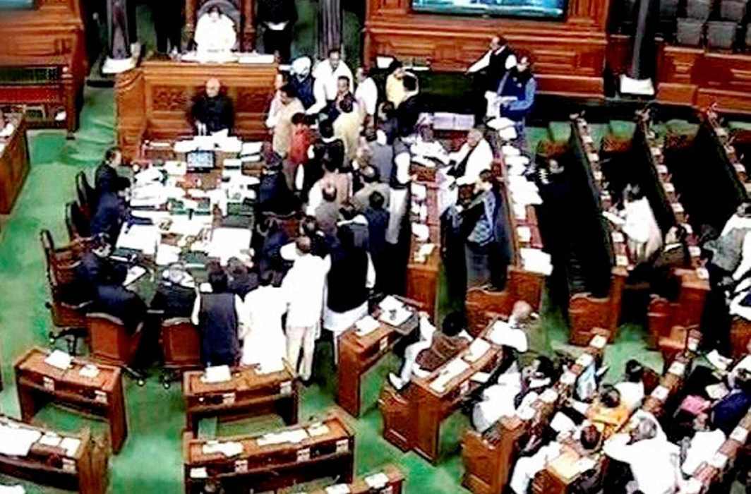 Opposition uproar leads to adjournment of Lok Sabha, Rajya Sabha