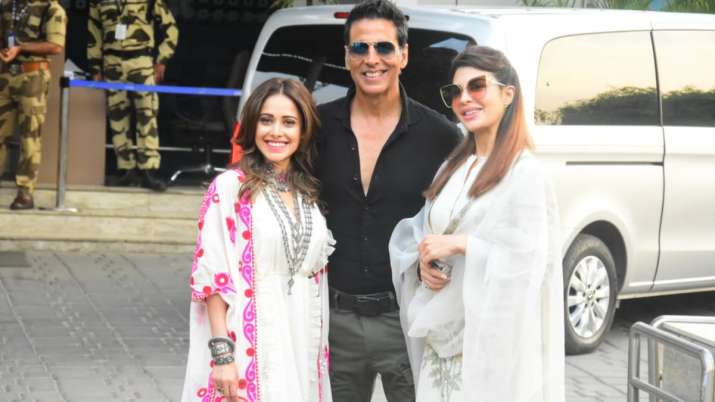 Akshay Kumar, Jacqueline Fernandez, Nushrratt Bharuccha