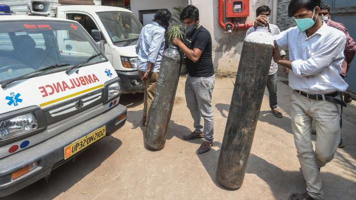 oxygen supply at Ganga Ram hospital