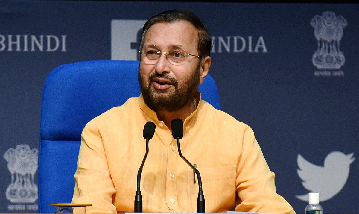 Union Minister Prakash Javadekar