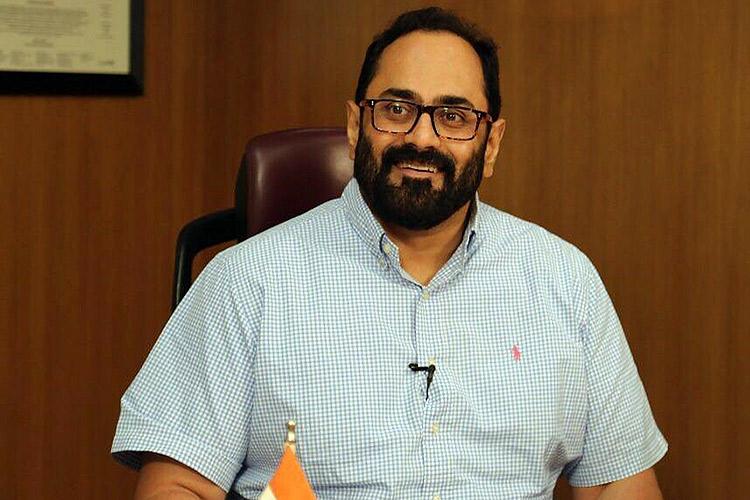 New IT Minister of State Rajeev Chandrasekhar