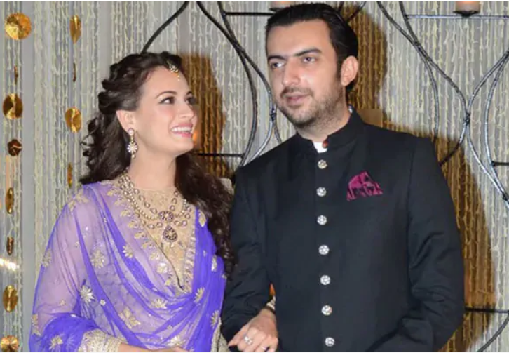 Dia Mirza and Sahil Sangha