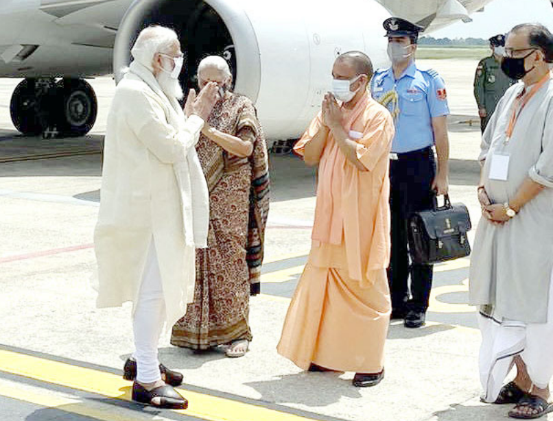 Narendra Modi in vanaras up