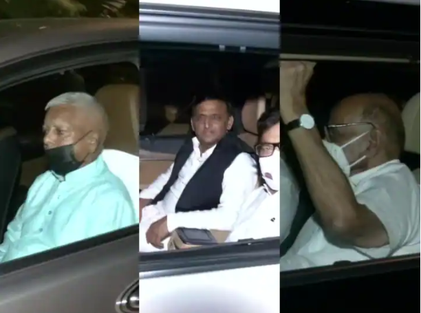 Lalu yadav, Akhilesh Yadav and Sharad Pawar