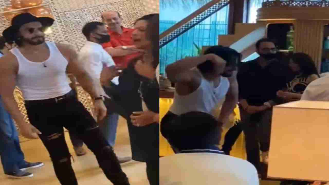 WATCH: Ranveer Singh's dance performance from his mom's birthday bash will make you groove