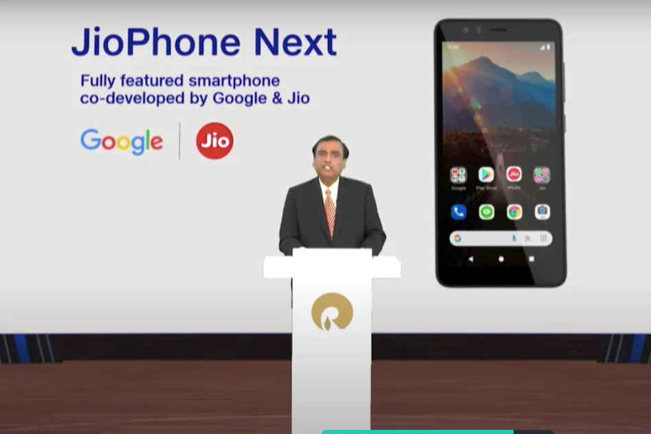 jio next phone