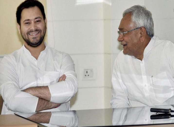 Tejashwi Yadav and Nitish Kumar