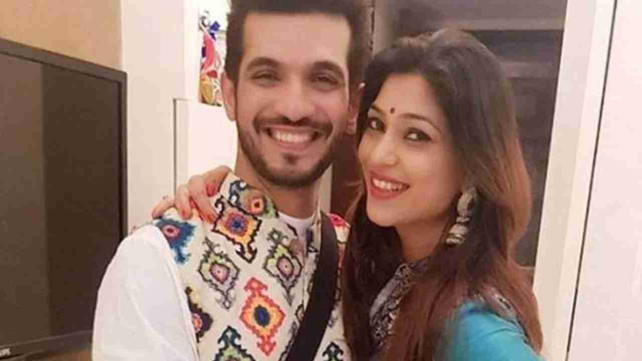 Arjun Bijlani with wife Neha Swami Bijlani