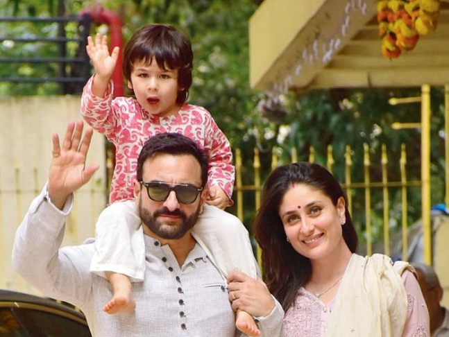 Kareena Kapoor with her husband Saif Ali Khan