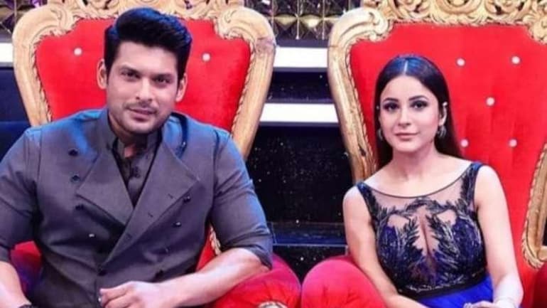 Siddharth Shukla with Shehnaaz Gill