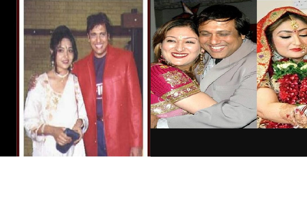 govinda and his wife sunita