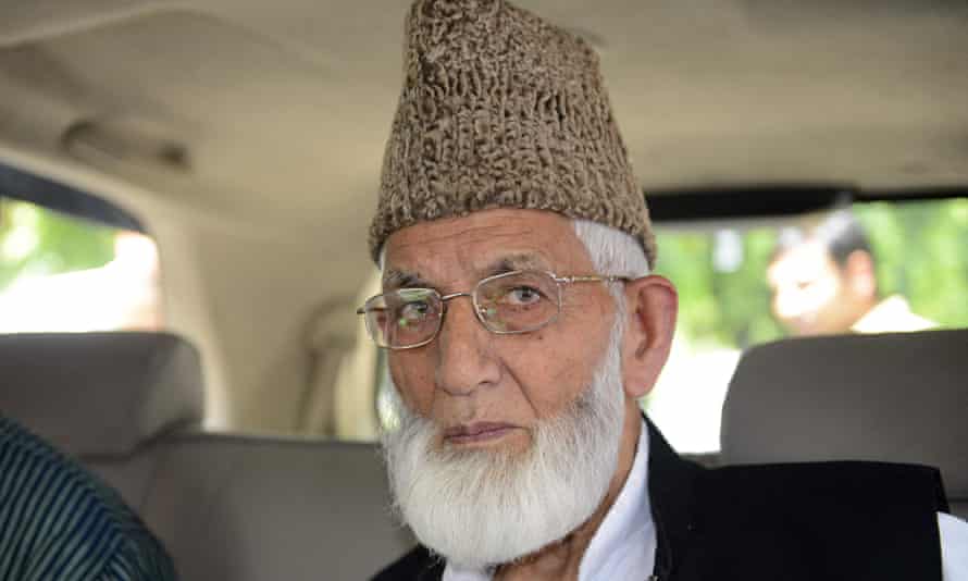 Kashmiri separatist leader Syed Ali Shah Geelani