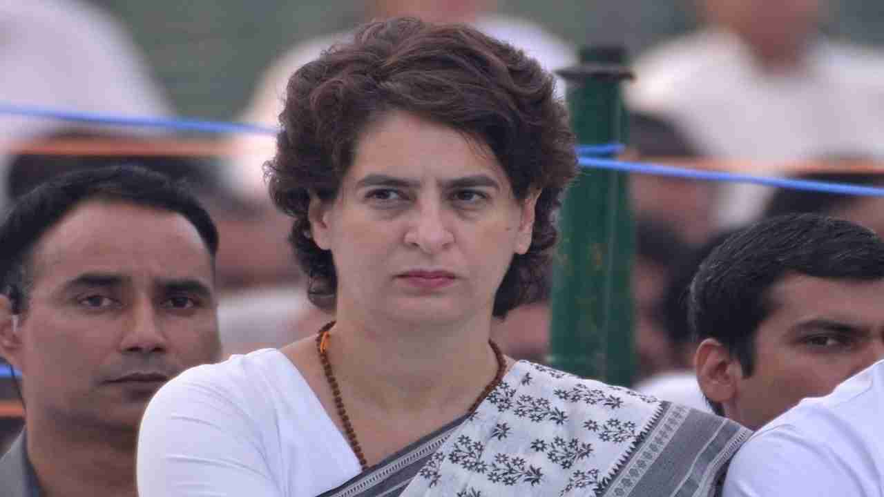 Congress leader Priyanka Gandhi