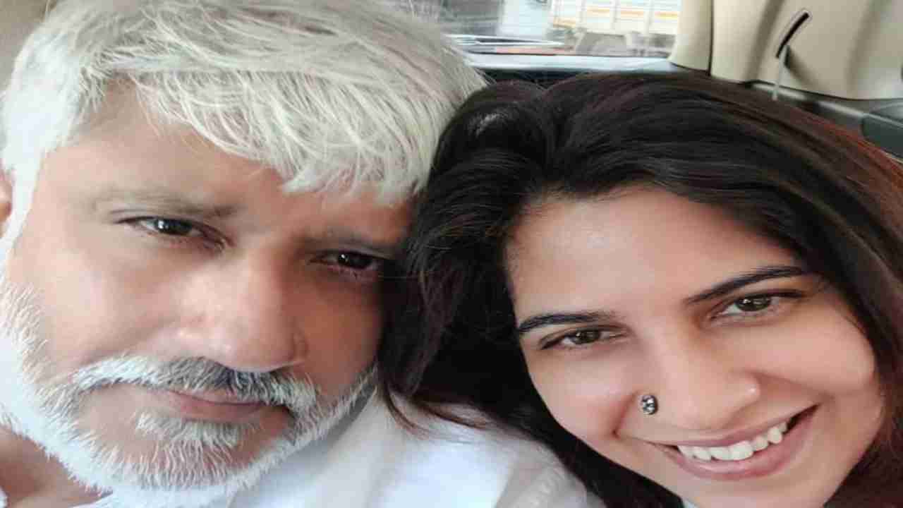 Vikram Bhatt with his wife with Shwetambari Soni