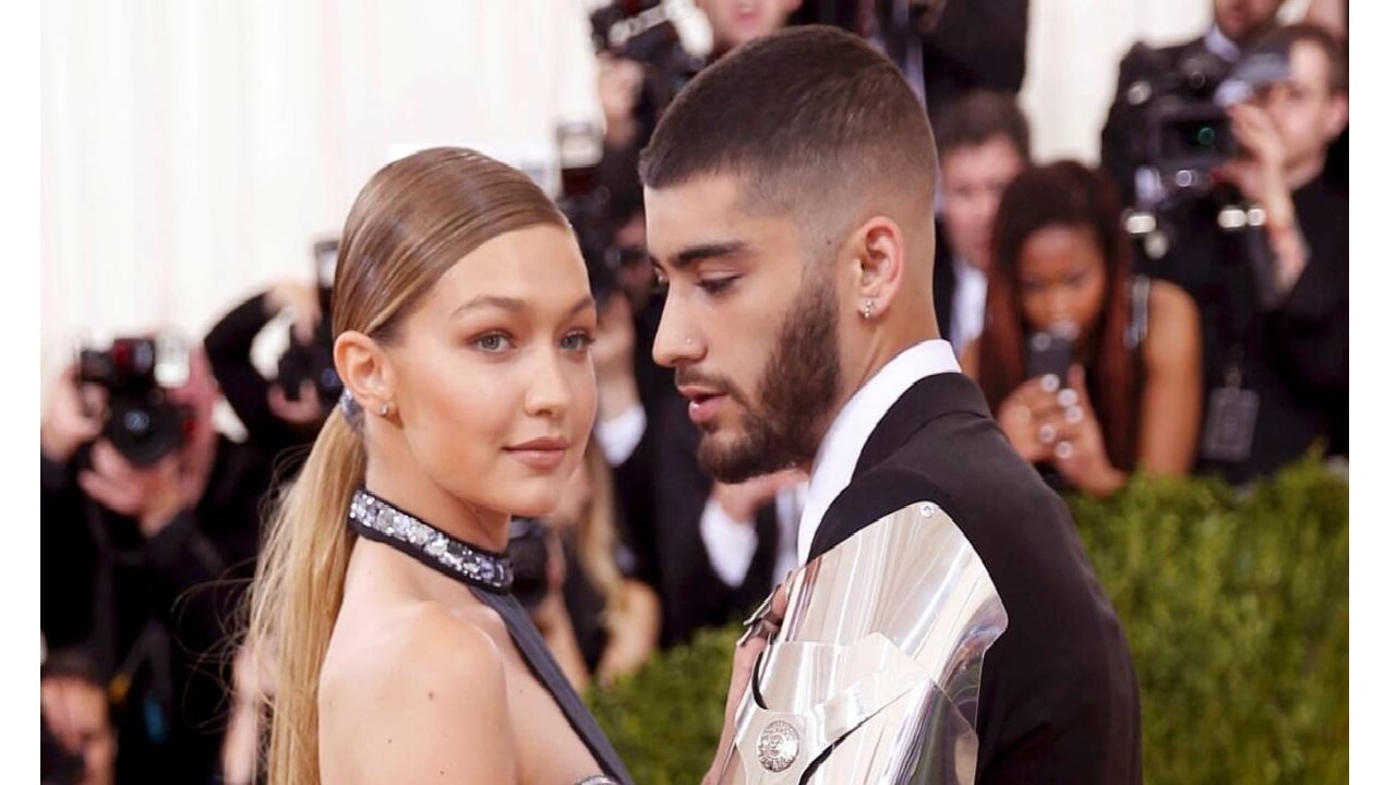 Singer Zayn Malik and gigi zayn