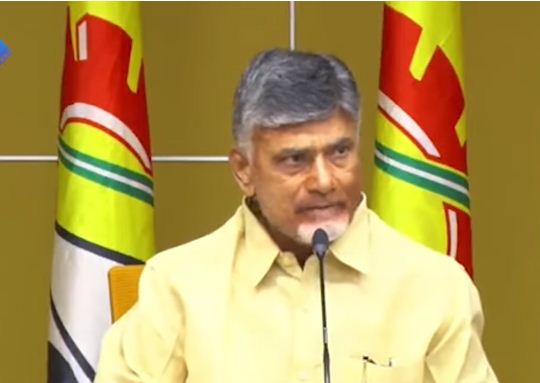 TDP chief Chandrababu Naidu