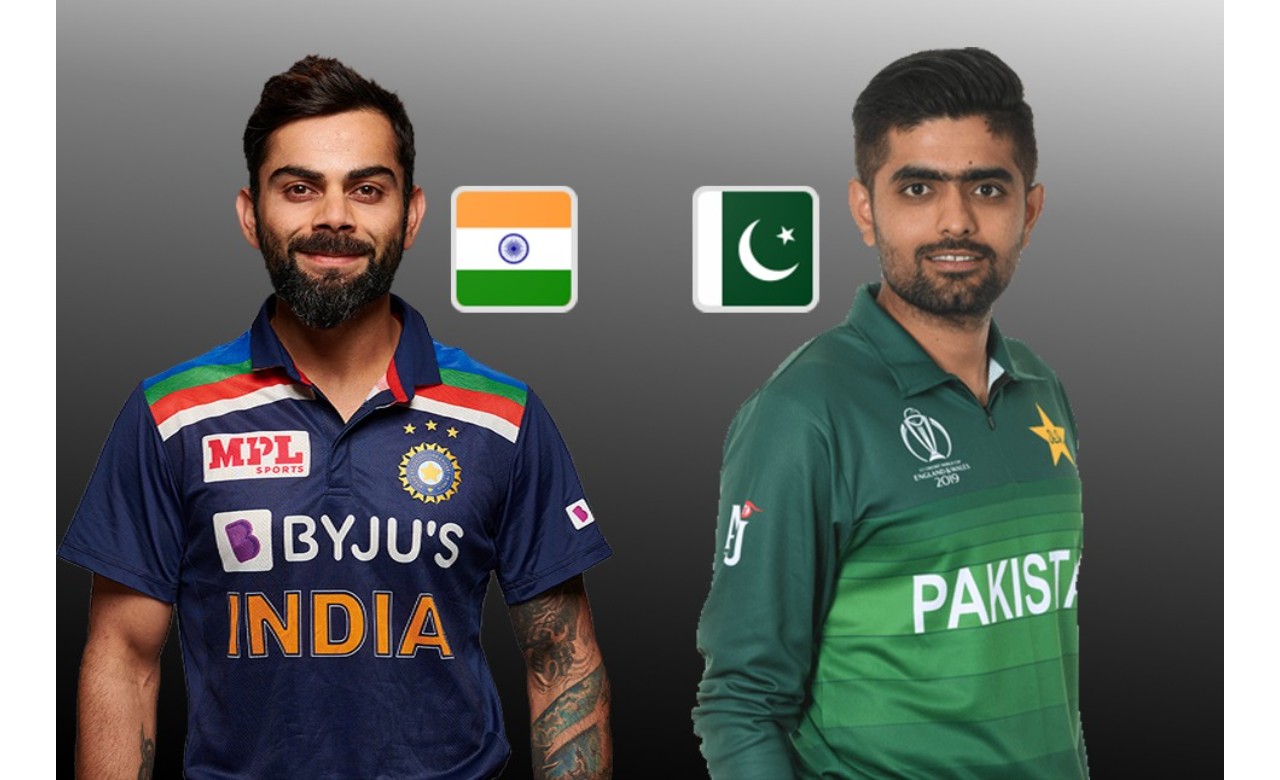 Pakistan captain Babar Azam and Virat Kohli