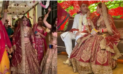 Shraddha Arya's fairytale wedding