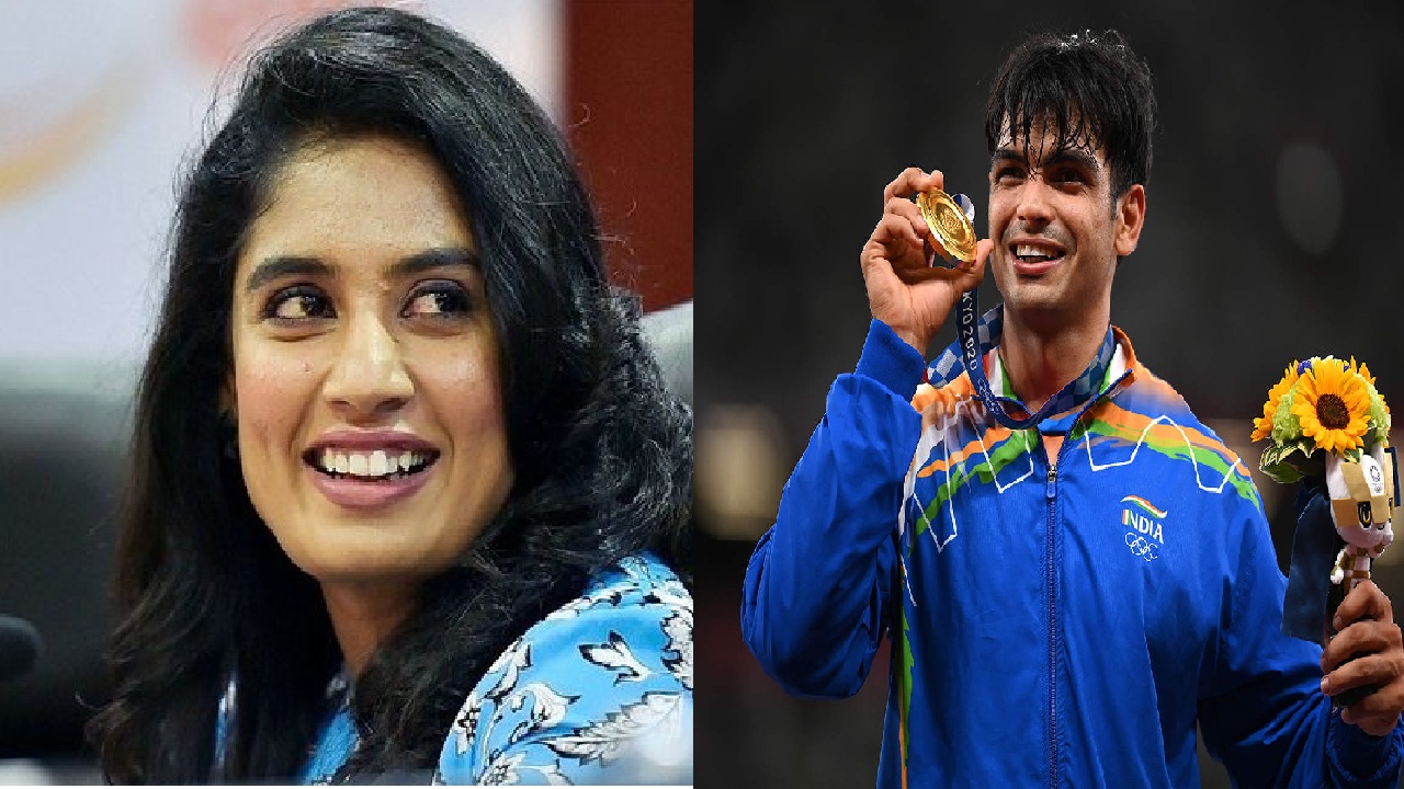 Mithali Raj and Neeraj Chopra