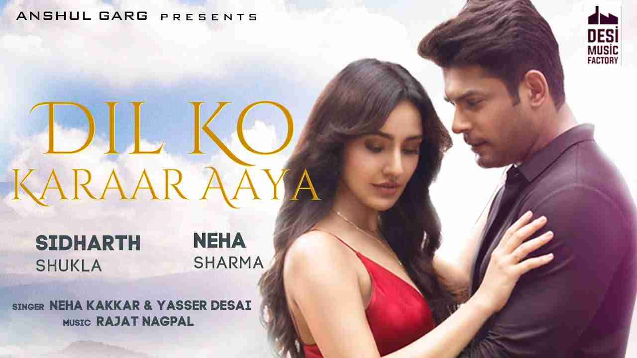 Sidharth Shukla-Neha Sharma music video Dil Ko Karaar Aaya hits 200 million views on YouTube, fans celebrate the late actor