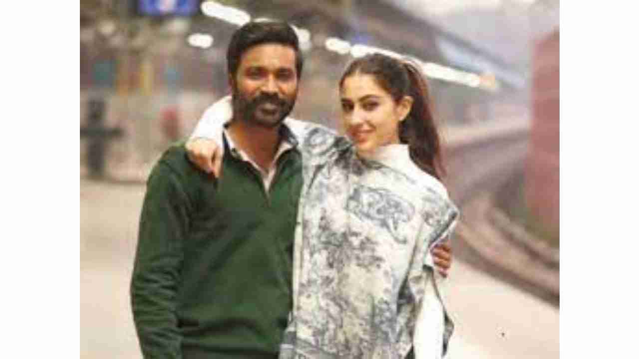 Dhanush and Sara Ali Khan