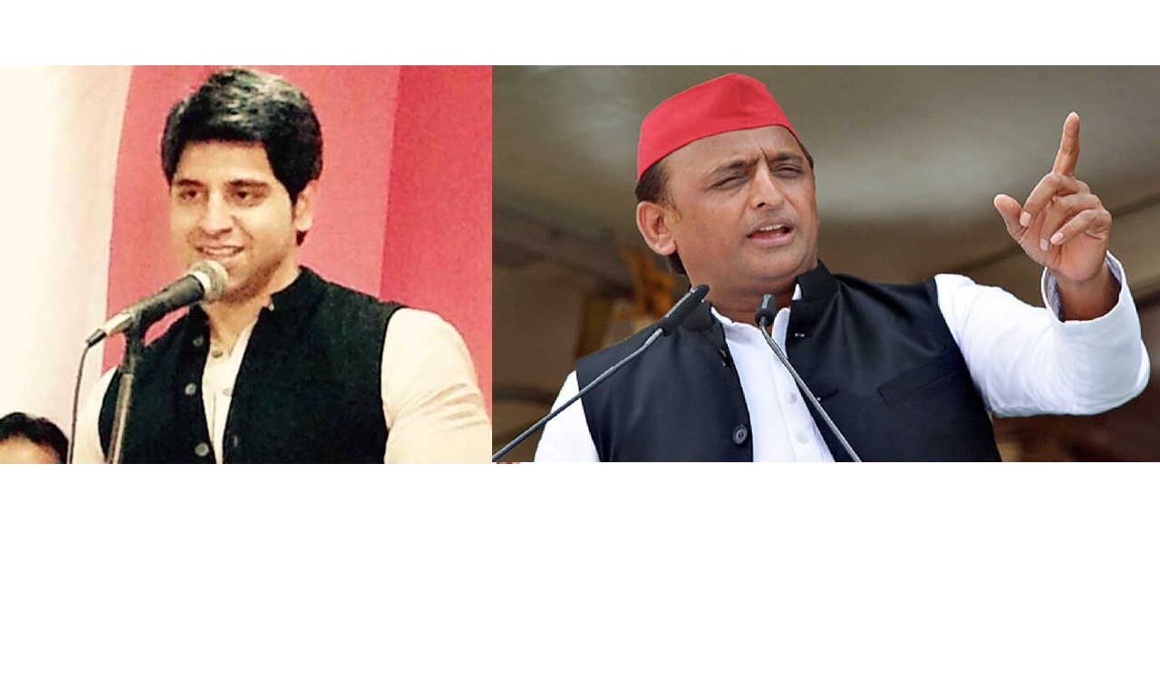 Shehzad Poonawalla and akhilesh Yadav