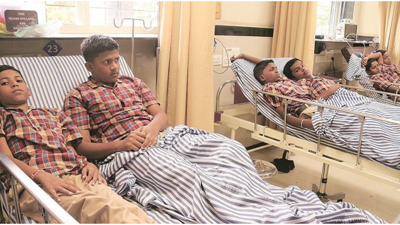 Chattisgarh: 28 students hospitalised for having chikki at government school