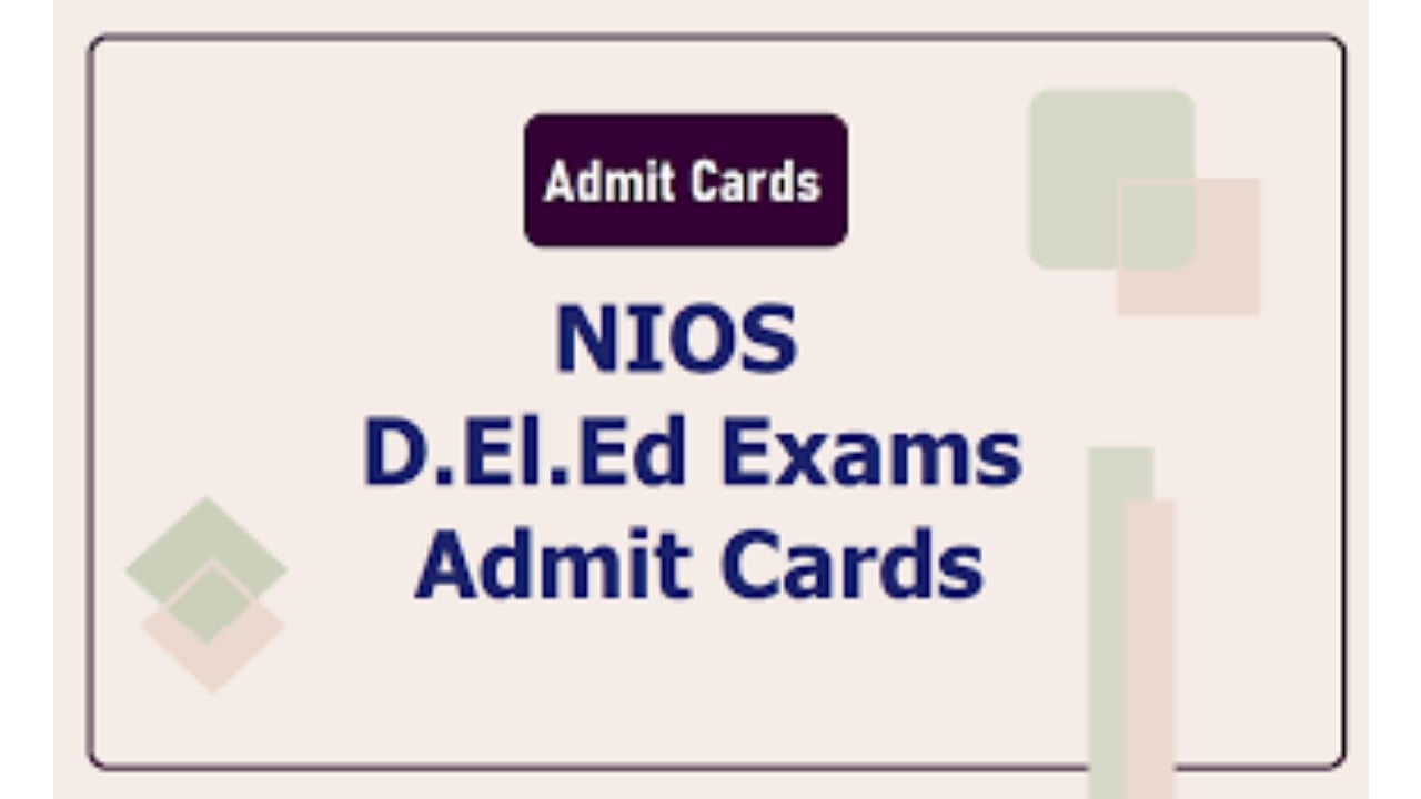 nios admit card