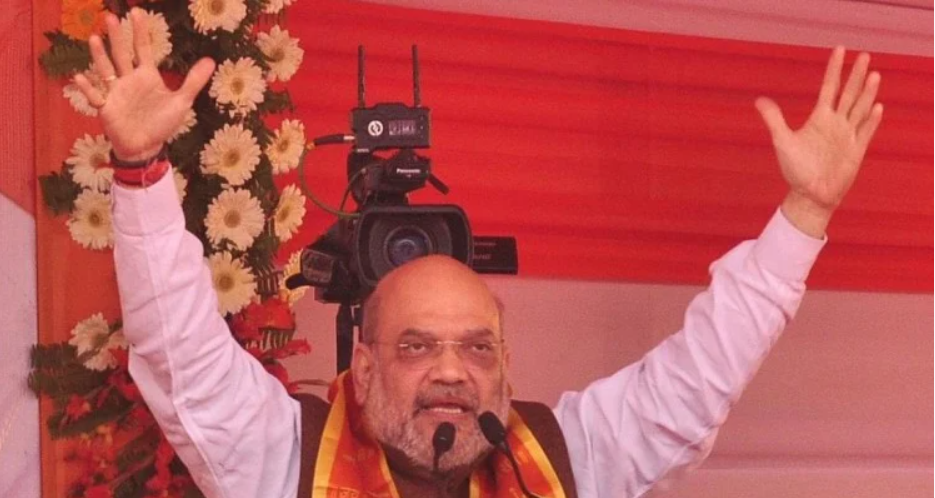 Amit Shah in Mathura