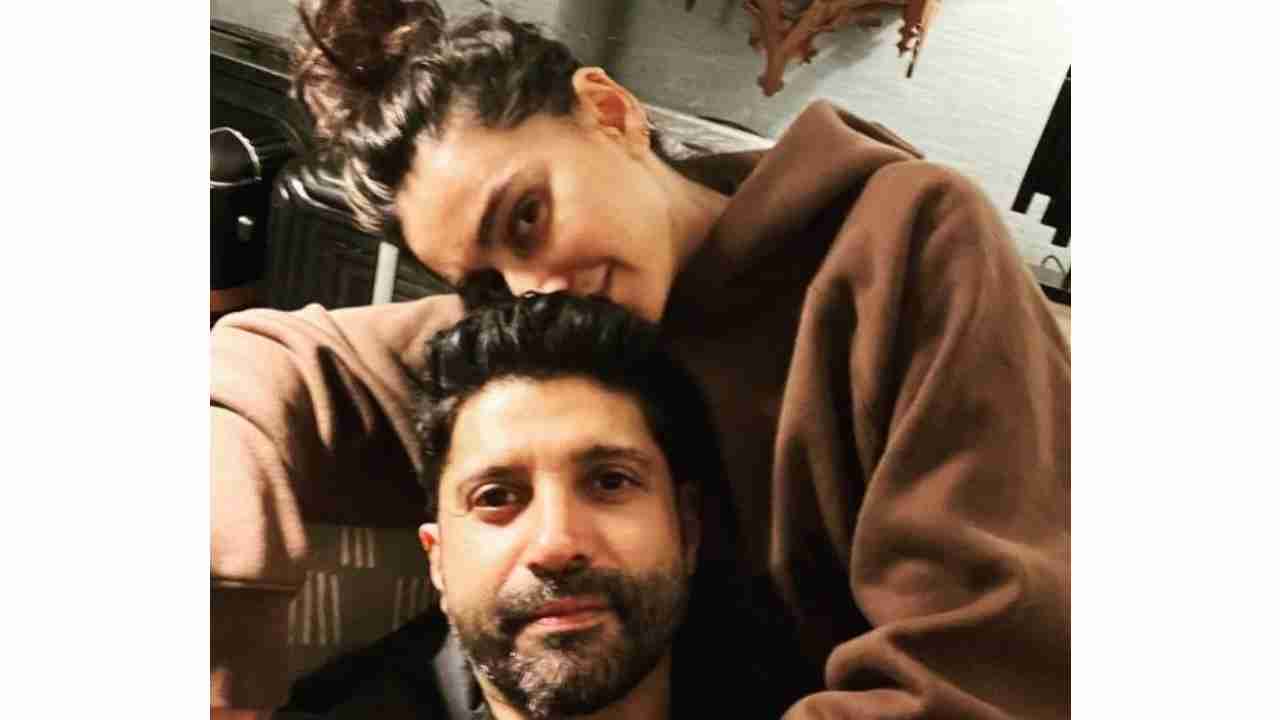 Farhan Akhtar and Shibani Dandekar