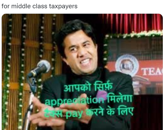 Budget 2022: Middle Class memes