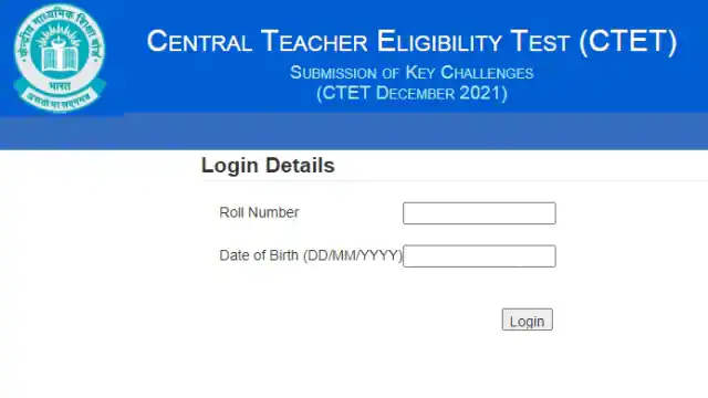 CBSE CTET Answer Key 2021